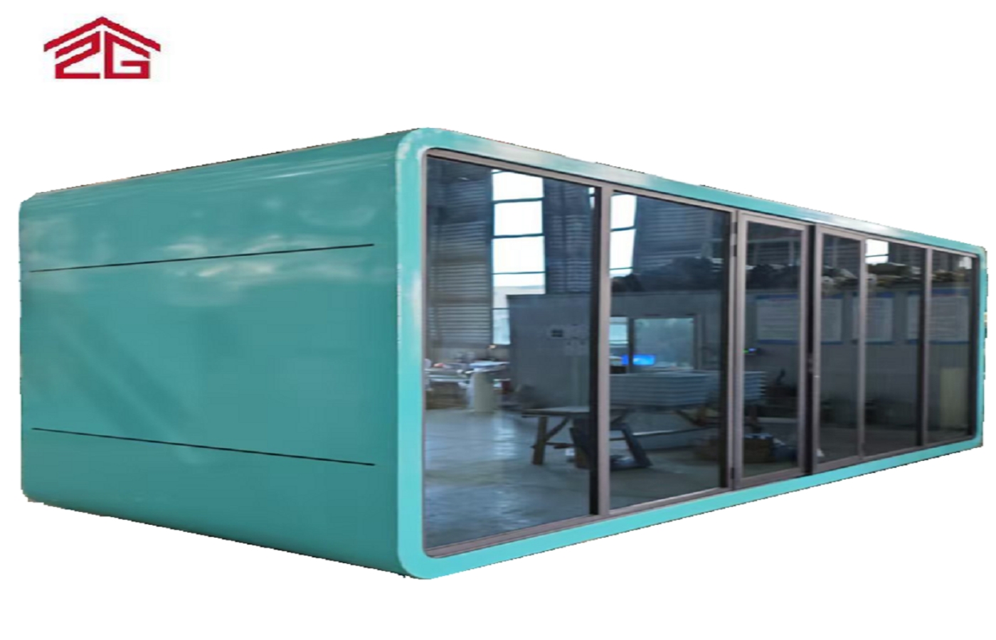 ปรับแต่งบ้านคอนเทนเนอร์ Apple Cabin สองชั้นที่พักอาศัยทันสมัย ปรับแต่งบ้านคอนเทนเนอร์ Apple Cabin สองชั้นที่พักอาศัยทันสมัย