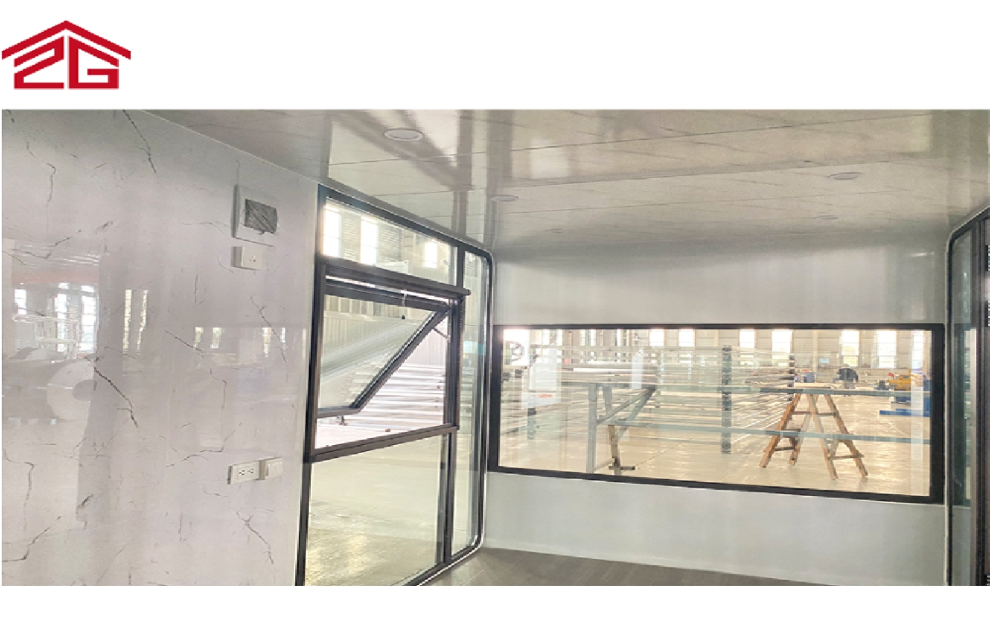 ปรับแต่งบ้านคอนเทนเนอร์ Apple Cabin สองชั้นที่พักอาศัยทันสมัย ปรับแต่งบ้านคอนเทนเนอร์ Apple Cabin สองชั้นที่พักอาศัยทันสมัย