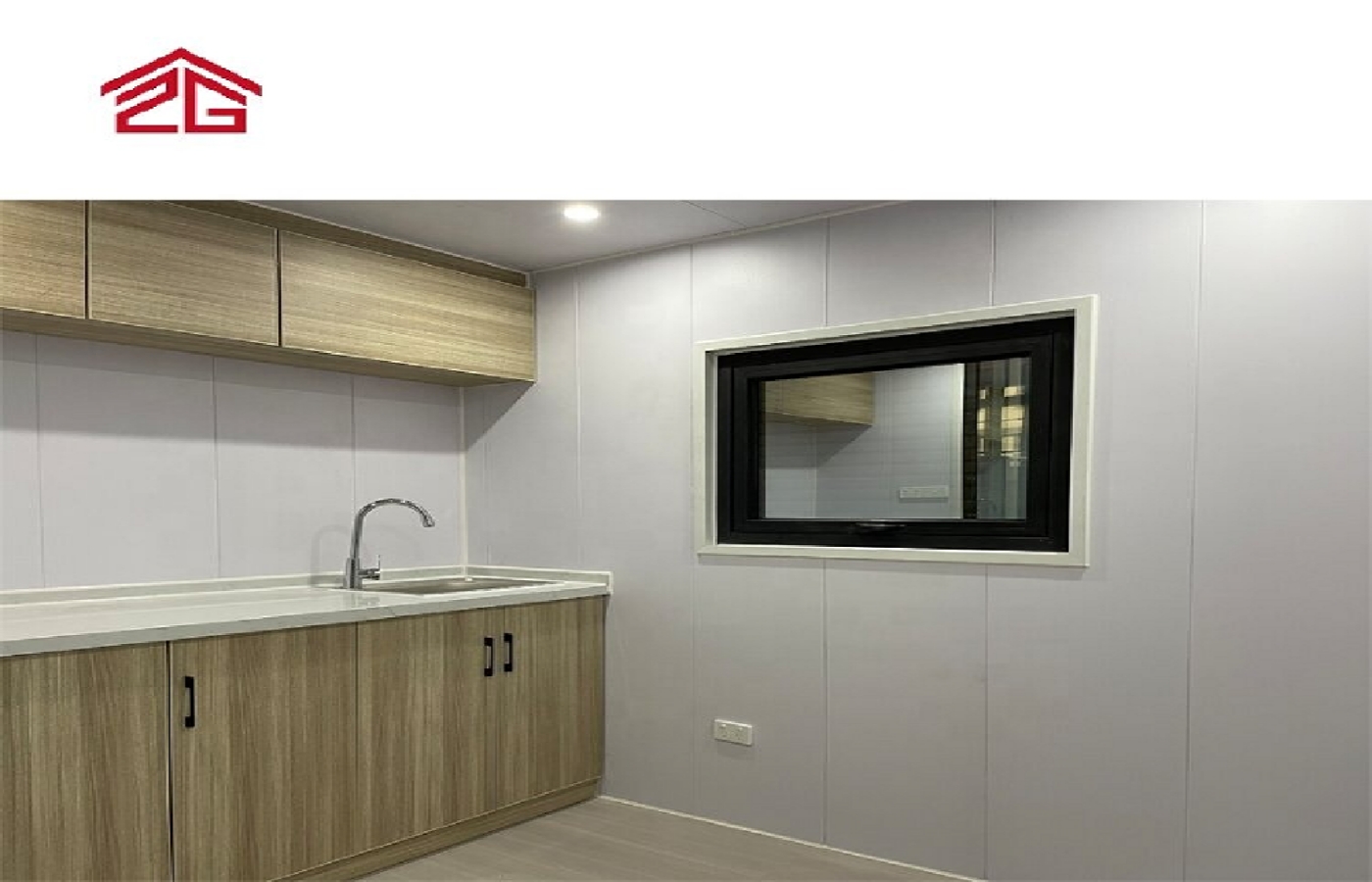 ปรับแต่งบ้านคอนเทนเนอร์ Apple Cabin สองชั้นที่พักอาศัยทันสมัย ปรับแต่งบ้านคอนเทนเนอร์ Apple Cabin สองชั้นที่พักอาศัยทันสมัย